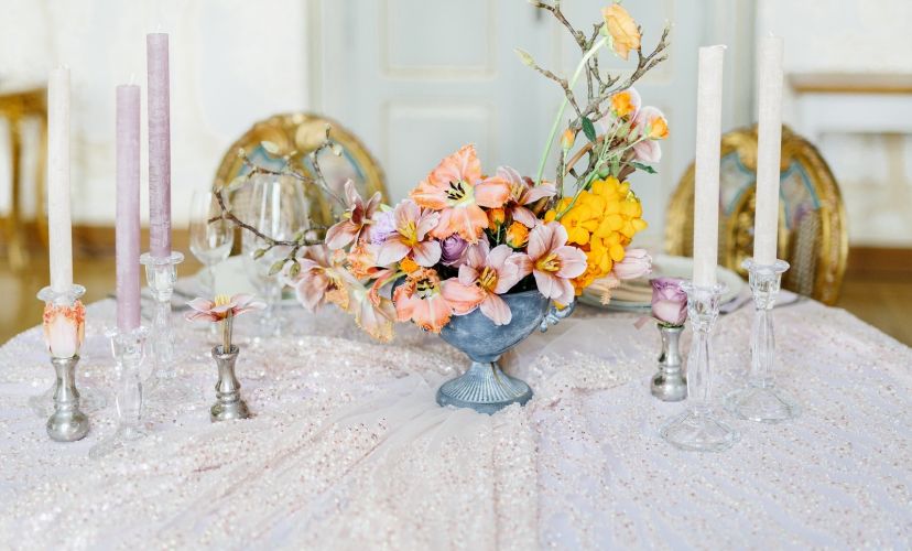 Svatební photoeditorial Chateau Mcely